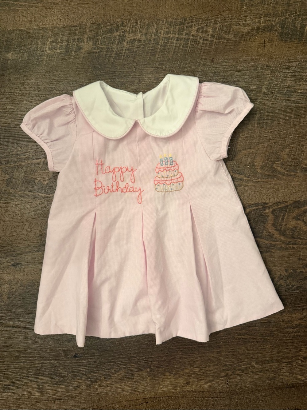 Stitchy Fish 'Happy Birthday' Dress